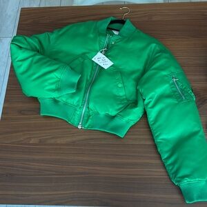 Green jacket